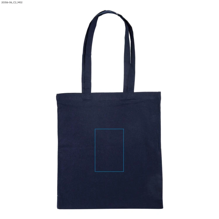 Torba bawełniana GRIS 140 g granatowy z logo
