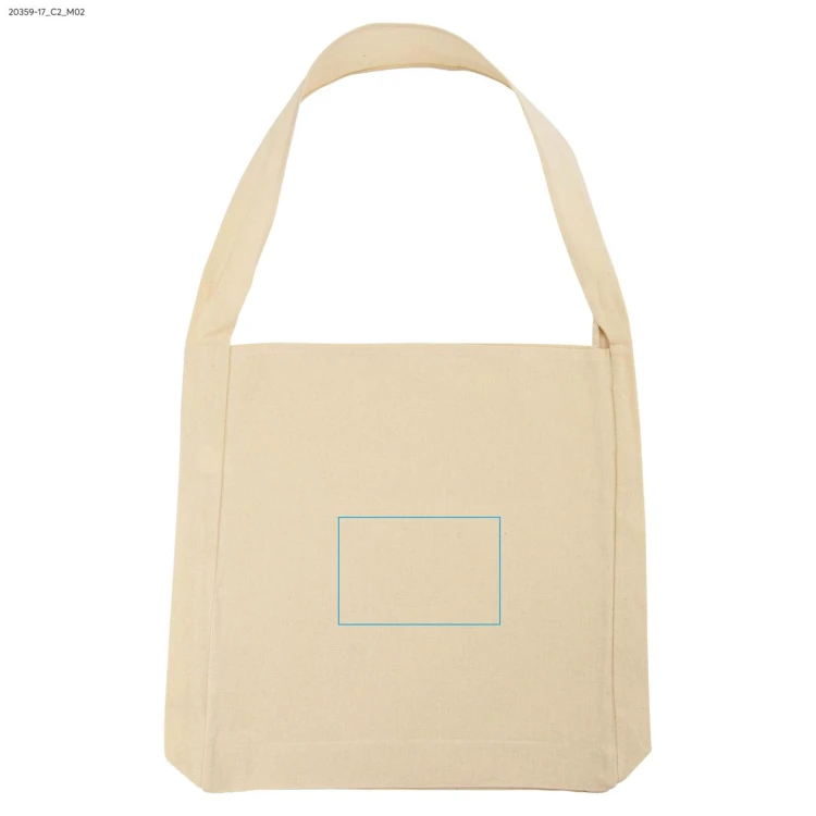 Torba bawełniana ARPO 220 g beżowy (naturalny) z logo
