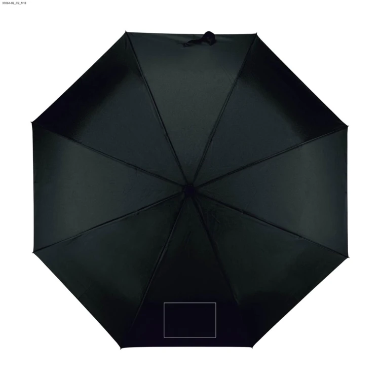 Parasol ADIA czarny z logo