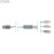 Kabel USB 3 w 1 TALA srebrny