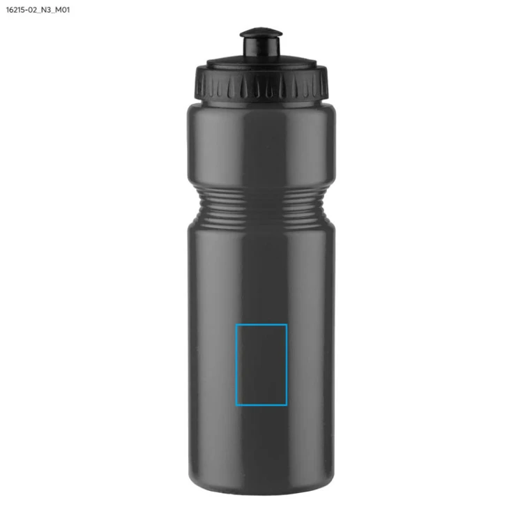 Bidon rowerowy BAJK 750 ml czarny