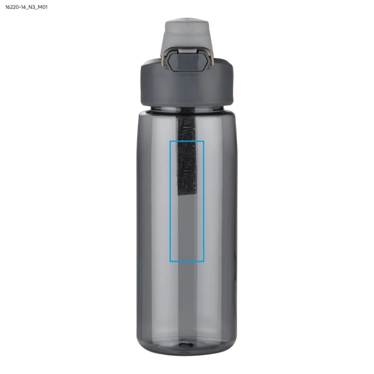 Bidon SHOT 750 ml popielaty (szary)