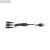 Kabel USB 3 w 1 FAST czarny