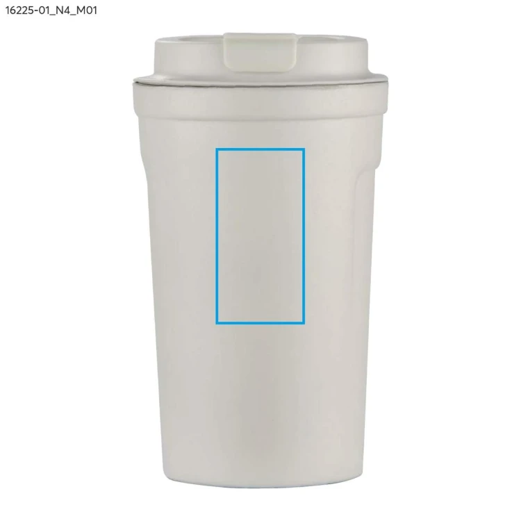 Kubek termiczny COLPO 400 ml biały