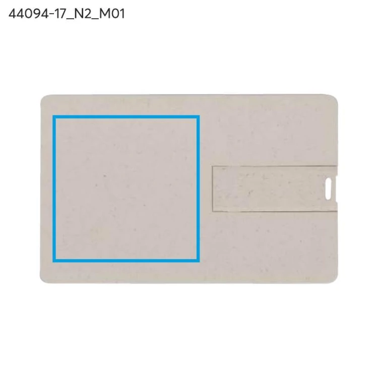 Pamięć USB KARTA ECO 64 GB biały