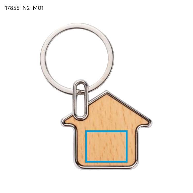 Brelok KUKA beżowy (naturalny)