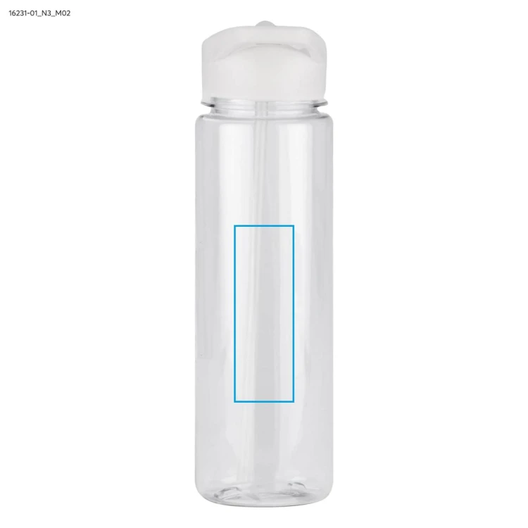 Butelka rPET RELITO 650 ml biały