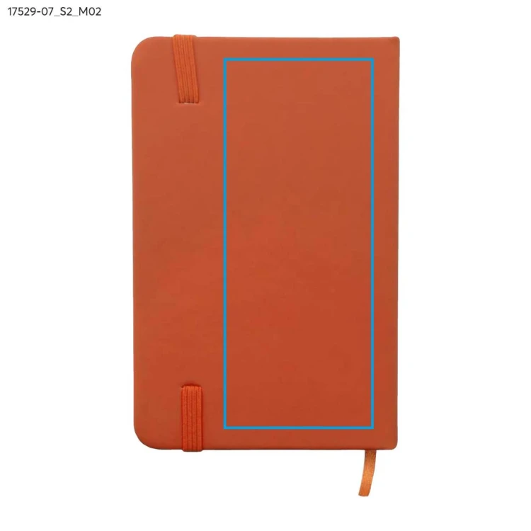 Notes VITAL A6 pomarańczowy
