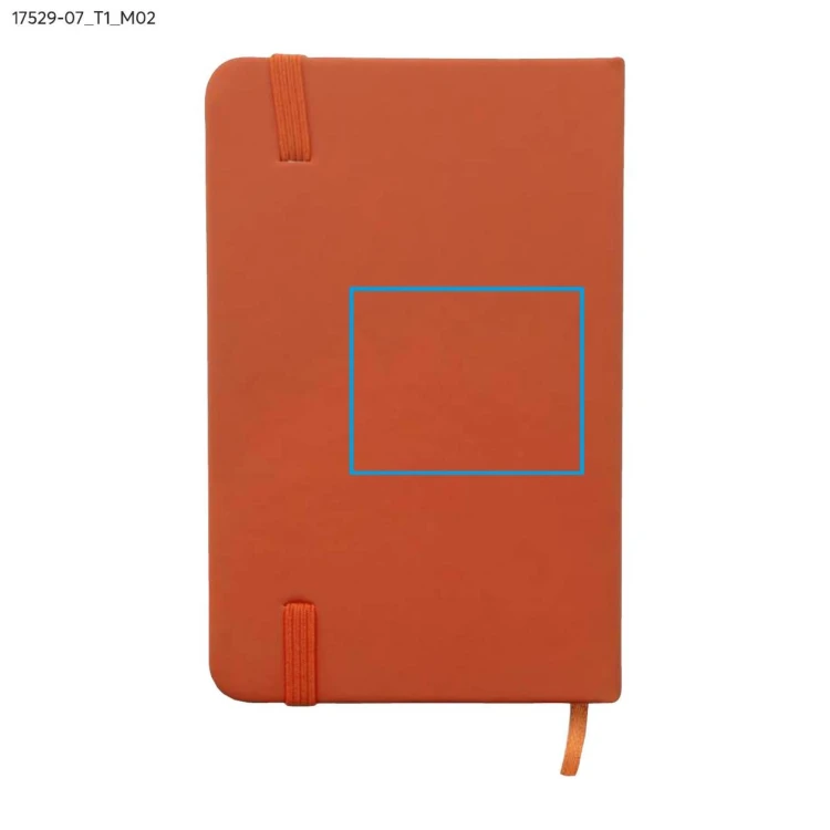 Notes VITAL A6 pomarańczowy