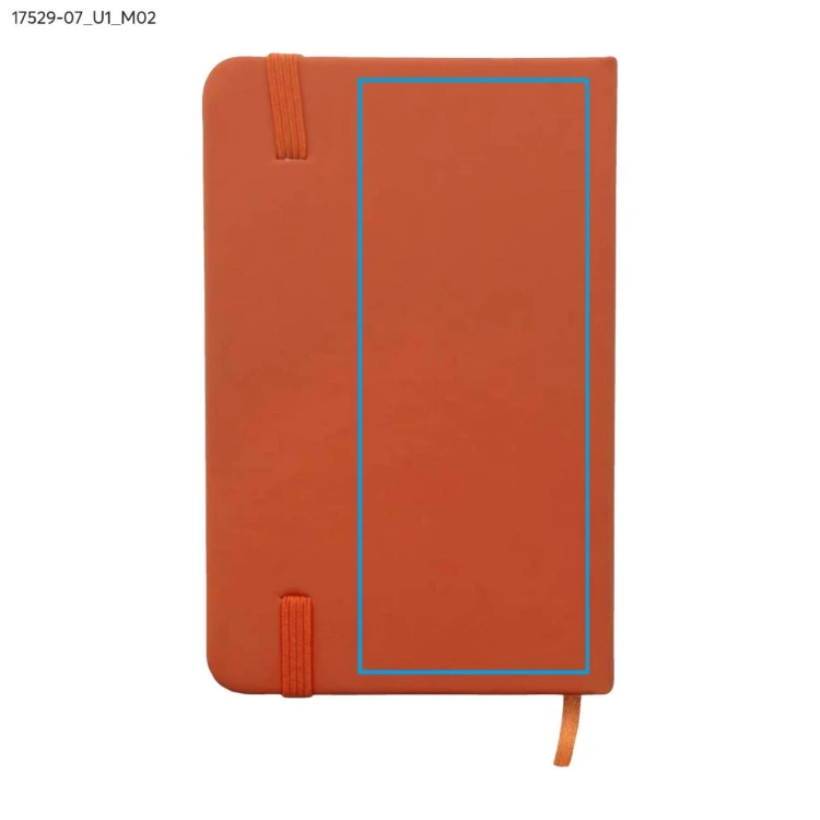 Notes VITAL A6 pomarańczowy