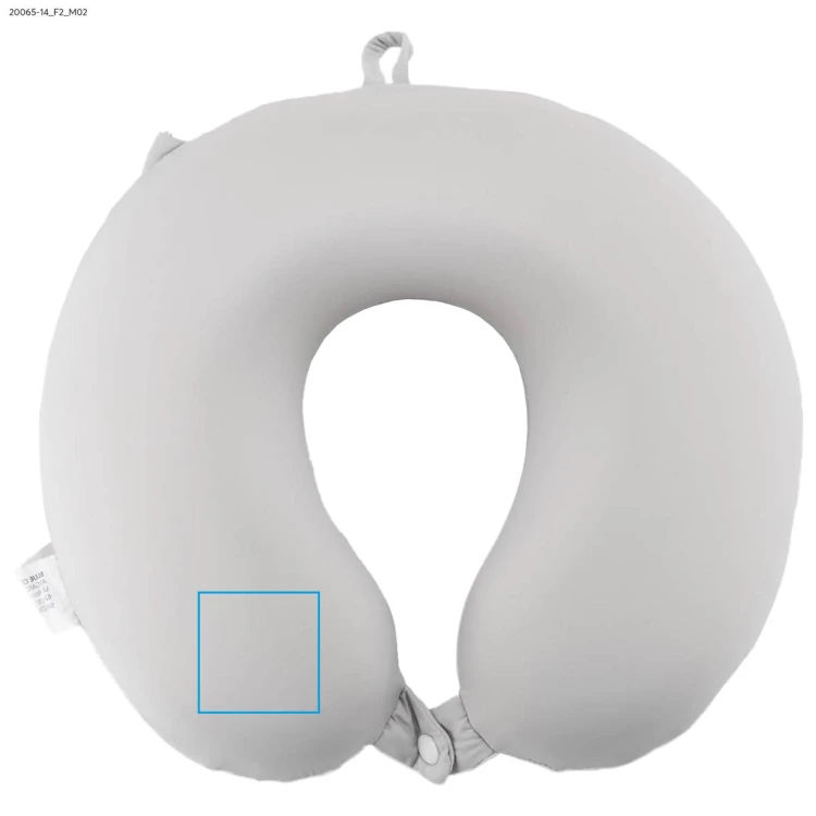 Poduszka podróżna w etui OPI szary z logo