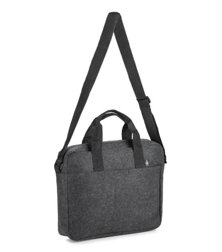 Torba na laptopa TEKKO szary z logo