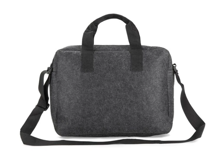 Torba na laptopa TEKKO szary z logo