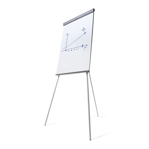 Flipchart magnetyczny SCRITTO® Standard 68 x 100 cm stojak z tablicą magnetyczną suchościeralną mobilny flipchart stojak do postawienia z tablicą do pisania z regulowanymi nogami