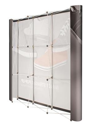 Zestaw Pop-up - ścianka prosta 3m + kufer