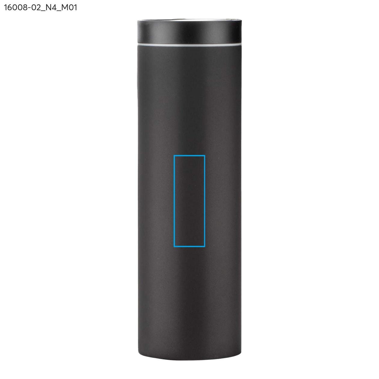 Kubek termiczny ROTO 440 ml czarny