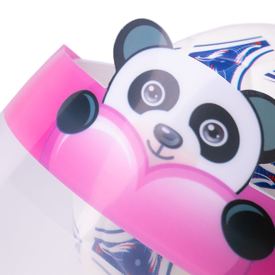 Kids Face Protective Visor Panda Pattern Clear Plastic Nose nd Mouth Face Shield For Kids