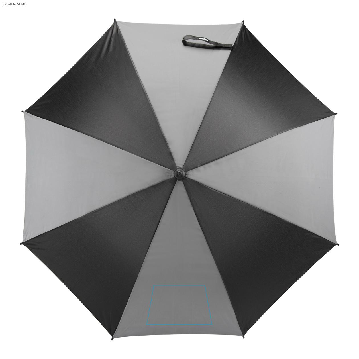Parasol ISTA popielaty (szary) z logo
