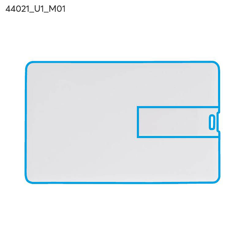 Pamięć USB KARTA 8 GB biały