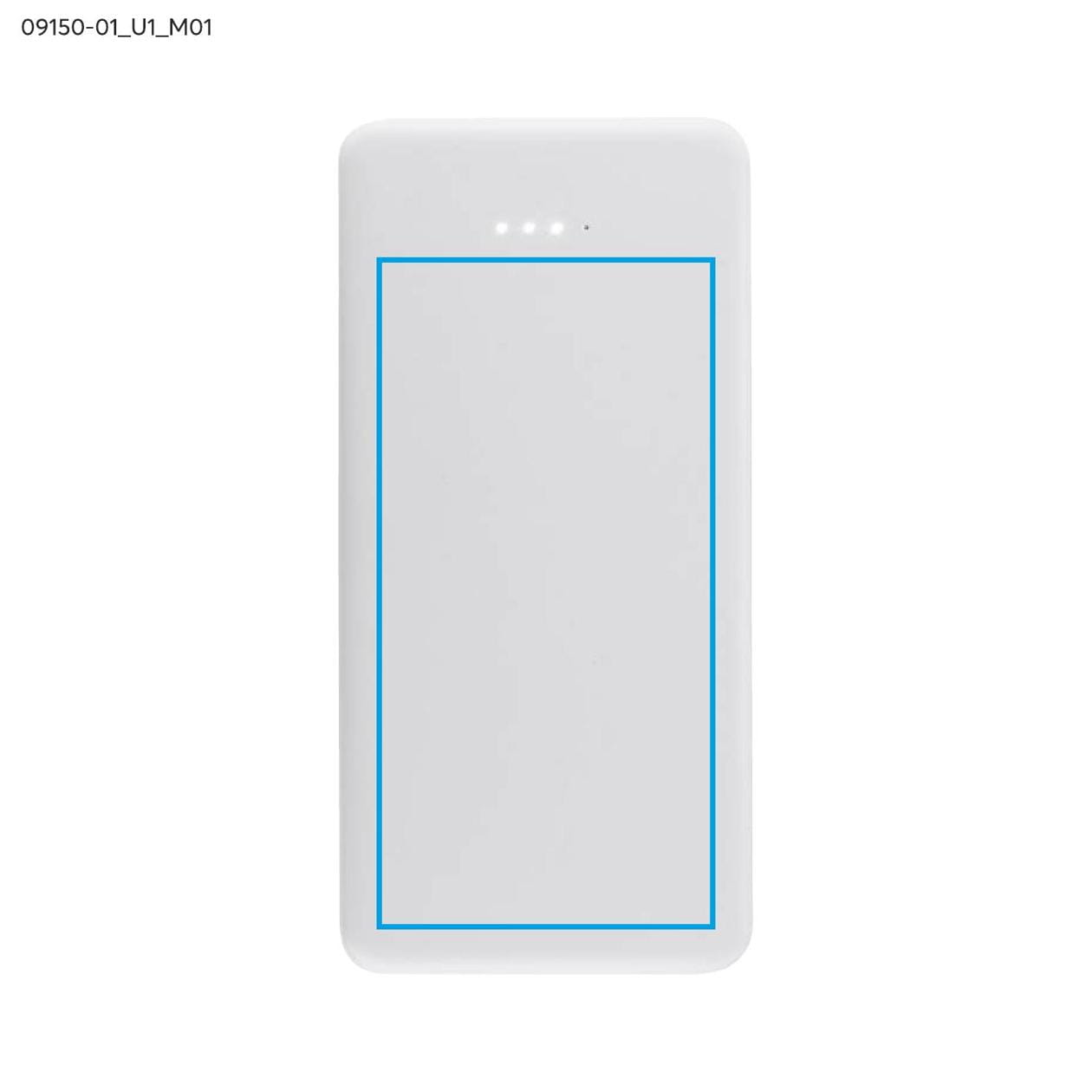 Power bank SIMPLE 10000 mAh biały