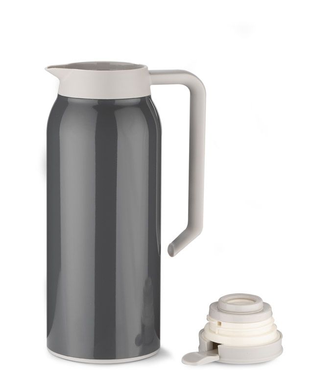 Dzbanek termiczny POTTI 1300 ml grafitowy z logo