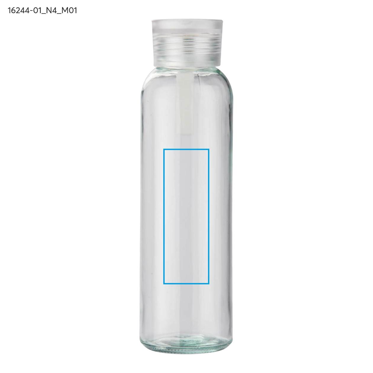 Butelka szklana VERRE 500 ml biały