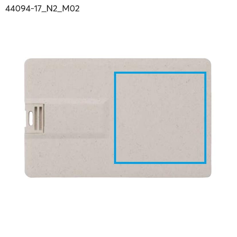 Pamięć USB KARTA ECO 64 GB biały
