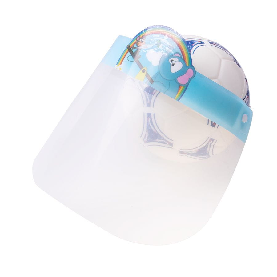 Kids Face Protective Visor Elephant Pattern Clear Plastic Nose nd Mouth Face Shield For Kids