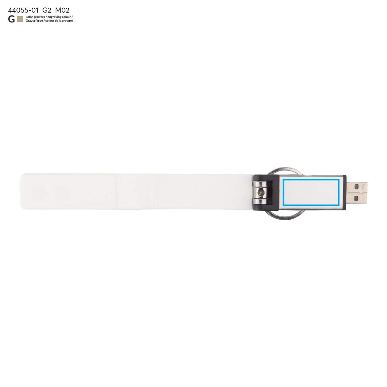 Pamięć USB BUDVA 32 GB 3.0 biały