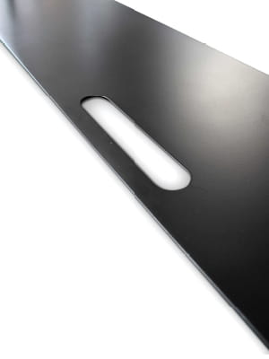Monolith fabric stand 0,6 x 2,3 m with a double-sided printout