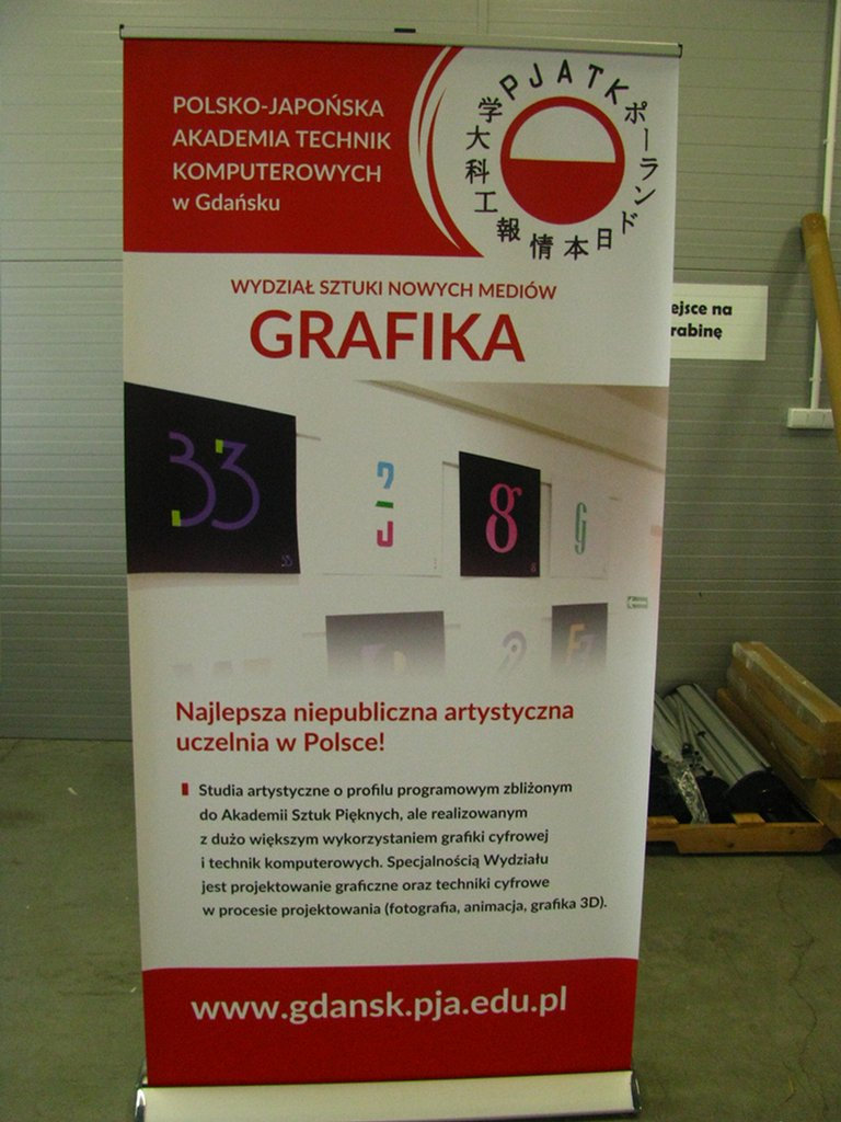 Roll up realizacja dla Polsko Japońskiej