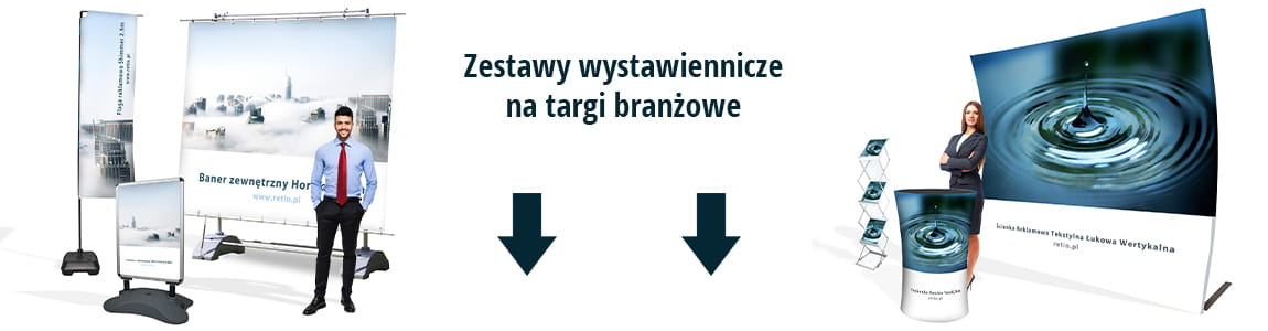 Prohlédněte si veletržní sady v reklamním obchodě Retio.pl